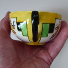 Load image into Gallery viewer,  1930s BOUGH Pottery. Rare Twin Handled Dish & Cover - with Matching Stand. Richard Amour; Dated 1939