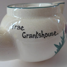 Load image into Gallery viewer, Rare 1920s Morrison & Crawford ROSSLYN Ware Miniature Teapot from Grantshouse. Hand Painted Scotch Thistles