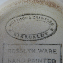 Load image into Gallery viewer, Rare 1920s Morrison & Crawford ROSSLYN Ware Miniature Teapot from Grantshouse. Hand Painted Scotch Thistles