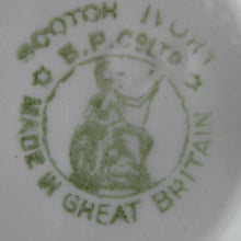 Load image into Gallery viewer,  1930s Art Deco Scotch Ivory Floral Miniature Teapot. BRITANNIA Pottery, Glasgow. Hand Painted
