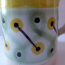 Load image into Gallery viewer, 1950s Buchan Stoneware Tankard Shape Mug. Very Rare Abstract Pattern