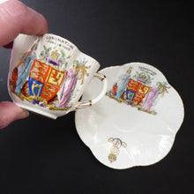 Load image into Gallery viewer, 1902 Foley China Trio Coronation of Edward VII 1902