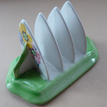 Load image into Gallery viewer, Little 1920s BOUGH Ceramic Toast Rack