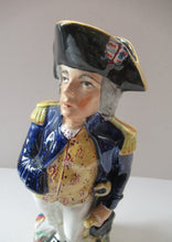 Load image into Gallery viewer, Antique Staffordshire Lord Nelson Jug 19th Century
