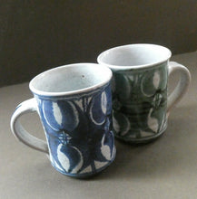 Load image into Gallery viewer, Vintage ALDERMASTON Pottery Pair of SIGNED Coffee Mugs
