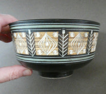 Load image into Gallery viewer, Vintage 1960s Studio Pottery Decorative Bowl. Signed on the Base Ambleside
