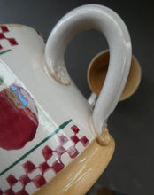 Load image into Gallery viewer, PAIR of Large Irish Ceramic Mugs by Nicholas Mosse. Spongeware Red Apples Design
