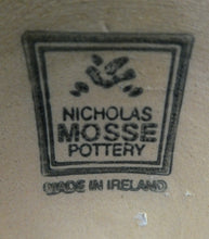 Load image into Gallery viewer, PAIR of Large Irish Ceramic Mugs by Nicholas Mosse. Spongeware Red Apples Design
