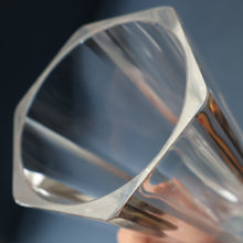 Load image into Gallery viewer, SWEDISH GLASS. Nils Landberg for Orrefors. TALL Vase with a Etched Nude Woman. 7 3/4 inches
