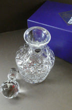 Load image into Gallery viewer, EDINBURGH CRYSTAL. Vintage 1980s Mallet Shape Wine  Decanter BOXED with Etched Signature
