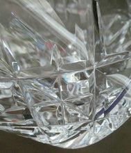 Load image into Gallery viewer, EDINBURGH CRYSTAL. Vintage 1980s Mallet Shape Wine  Decanter BOXED with Etched Signature
