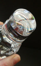 Load image into Gallery viewer, EDINBURGH CRYSTAL. Vintage 1980s Mallet Shape Wine  Decanter BOXED with Etched Signature
