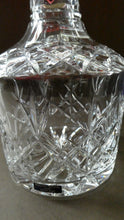 Load image into Gallery viewer, EDINBURGH CRYSTAL. Vintage 1980s Mallet Shape Wine  Decanter BOXED with Etched Signature
