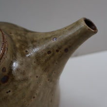 Load image into Gallery viewer, STUDIO POTTERY: JOANNA CONSTANTINIDIS (1927 - 2000). Miniature Stoneware Teapot with Impressed Seal to Base
