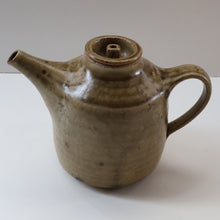 Load image into Gallery viewer, STUDIO POTTERY: JOANNA CONSTANTINIDIS (1927 - 2000). Miniature Stoneware Teapot with Impressed Seal to Base
