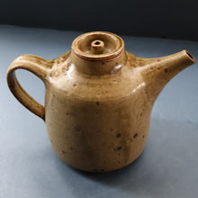 Load image into Gallery viewer, STUDIO POTTERY: JOANNA CONSTANTINIDIS (1927 - 2000). Miniature Stoneware Teapot with Impressed Seal to Base
