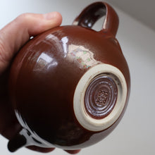 Load image into Gallery viewer, STUDIO POTTERY. Small Treacle Glaze Teapot by David Lloyd Jones (1928-1994)
