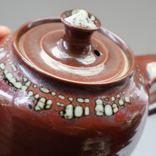 Load image into Gallery viewer, STUDIO POTTERY. Small Treacle Glaze Teapot by David Lloyd Jones (1928-1994)
