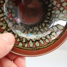 Load image into Gallery viewer, STUDIO POTTERY. Small Treacle Glaze Footed Bowl by David Lloyd Jones (1928-1994)
