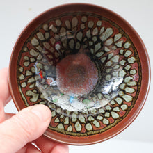 Load image into Gallery viewer, STUDIO POTTERY. Small Treacle Glaze Footed Bowl by David Lloyd Jones (1928-1994)
