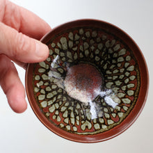 Load image into Gallery viewer, STUDIO POTTERY. Small Treacle Glaze Footed Bowl by David Lloyd Jones (1928-1994)
