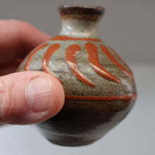 Load image into Gallery viewer, STUDIO POTTERY. Miniature Vase by DAVID LEACH (1911 - 2005) Lowderdown Pottery, Devon

