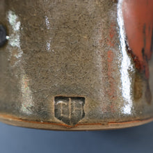 Load image into Gallery viewer, WELSH STUDIO POTTERY. Tall 1970s Tubular Stoneware Vase by Terry Bell Hughes (b. 1937)
