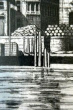 Load image into Gallery viewer, Scottish Art. Fishmonger&#39;s Hall. Pencil Signed Etching by IAN STRANG
