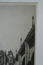 Load image into Gallery viewer, Scottish Art. Fishmonger&#39;s Hall. Pencil Signed Etching by IAN STRANG
