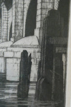 Load image into Gallery viewer, Scottish Art. Fishmonger&#39;s Hall. Pencil Signed Etching by IAN STRANG
