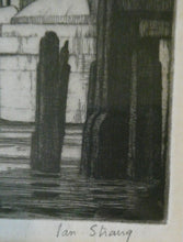 Load image into Gallery viewer, Scottish Art. Fishmonger&#39;s Hall. Pencil Signed Etching by IAN STRANG
