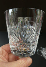 Load image into Gallery viewer, Pair of Large Red Wine Edinburgh Crystal Star of Edinburgh Glasses 7 inches
