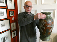 Load image into Gallery viewer, Huge Dumler &amp; Breiden Vintage West German Pottery Floor Vase 1960s
