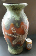 Load image into Gallery viewer, Huge Dumler &amp; Breiden Vintage West German Pottery Floor Vase 1960s
