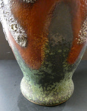 Load image into Gallery viewer, Huge Dumler &amp; Breiden Vintage West German Pottery Floor Vase 1960s
