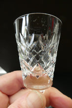 Load image into Gallery viewer, Set of Six Edinburgh Crystal Glenshee Pattern Sherry Glasses
