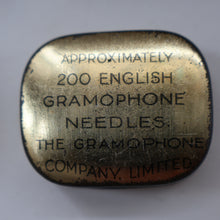 Load image into Gallery viewer, FOUR Vintage Gramophone Needles Tin with Needles. Good Condition
