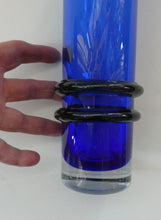 Load image into Gallery viewer, SCOTTISH GLASS. Vintage 1960s Caithness Glass Double Ring or Hoop Vase. Designed by Domhnall O Broin
