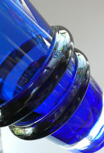 Load image into Gallery viewer, SCOTTISH GLASS. Vintage 1960s Caithness Glass Double Ring or Hoop Vase. Designed by Domhnall O Broin
