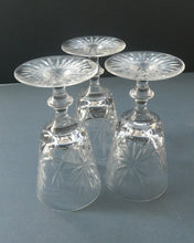 Load image into Gallery viewer, 5 1/8 inches. Star of Edinburgh Crystal Glasses for Claret or Small White Wine. Only 3
