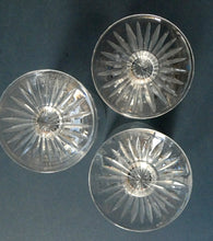 Load image into Gallery viewer, 5 1/8 inches. Star of Edinburgh Crystal Glasses for Claret or Small White Wine. Only 3
