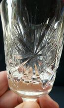 Load image into Gallery viewer, 5 1/8 inches. Star of Edinburgh Crystal Glasses for Claret or Small White Wine. Only 3
