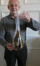 Load image into Gallery viewer, SCOTTISH STUDIO GLASS Bottle Vase by John Lawrie (Juniper Green Studio &amp; Edinburgh College of Art)
