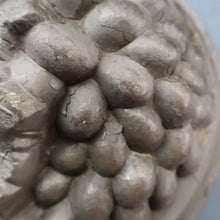 Load image into Gallery viewer, RARE SURVIVOR. Victorian Pewter Ice / Ice Cream Mould with Fruiting Vine Decoration on the Lid 
