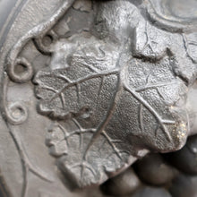 Load image into Gallery viewer, RARE SURVIVOR. Victorian Pewter Ice / Ice Cream Mould with Fruiting Vine Decoration on the Lid 
