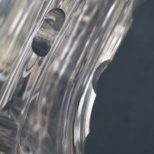 Load image into Gallery viewer, EXCEPTIONAL Victorian Bell Decanter with Original Stopper with Facet Cut Ribbing: 13 1/2 inches in height
