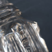 Load image into Gallery viewer, EXCEPTIONAL Victorian Bell Decanter with Original Stopper with Facet Cut Ribbing: 13 1/2 inches in height

