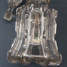 Load image into Gallery viewer, EXCEPTIONAL Victorian Bell Decanter with Original Stopper with Facet Cut Ribbing: 13 1/2 inches in height
