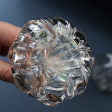 Load image into Gallery viewer, EXCEPTIONAL Victorian Bell Decanter with Original Stopper with Facet Cut Ribbing: 13 1/2 inches in height
