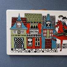 Load image into Gallery viewer, Extremely Rare 1960s NORWEGIAN Decorative Hanging Plaque by Figgjo Flint by Turi Gramstad
